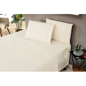 Jogo de lençol para cama king com 4 peças jogo de cama ponto palito micropercal