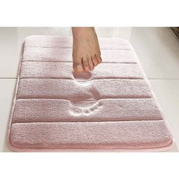 Tapete de Banheiro Super Soft 60x40 Rose Camesa - 2
