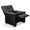 Ver imagem 5 de Poltrona do Papai Reclinável Imperador para Sala de Tv Cinema Facto Preto - Sofa Store