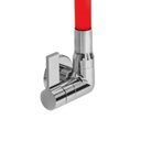 Ver imagem 3 de Torneira Parede Cozinha Emborrachada Leão Metais Vermelho