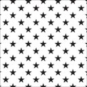 Ver imagem 1 de Papel De Parede Branco Estrelas Pretas Adesivo 3Mx58Cm