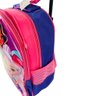 Kit Mochila Infantil com Rodinhas Meninas Princesas Bolsa Escolar Estojo e Lancheira Térmica Rosa Ca - 5