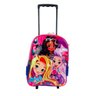 Kit Mochila Infantil com Rodinhas Meninas Princesas Bolsa Escolar Estojo e Lancheira Térmica Rosa Ca - 2
