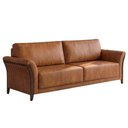 Ver imagem 1 de Sofá Living 2 Lugares Royal 162 cm Pes Madeira Courino Tcs 727 Moll