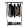 Guarda Roupas Decorativo Espaçoso Minimalista Closet Organizar - 4