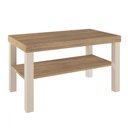 Ver imagem 2 de Mesa de Centro Zoom 1 Prateleira Carvalho/off White - Pnr Móveis