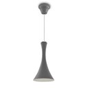 Ver imagem 1 de Lustre Pendente 258 Para 1 Lâmpada Soquete E27 Cor Prata