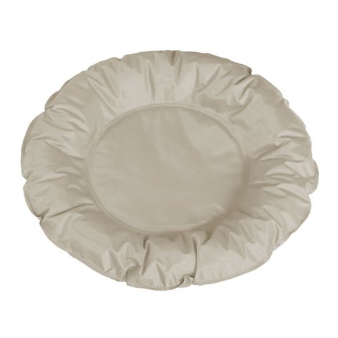 Cama Gelada Pet Grande Redonda 58x58cm Refrescante: Cáqui