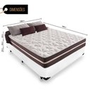 Ver imagem 4 de Cama Box Casal + Colchão de Molas - Anjos - Classic Superlastic - 138x188x57 Cm Branco