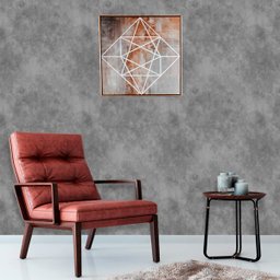 Papel de Parede Cimento Queimado Greta - 1