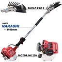 Ver imagem 2 de Derriçadeira Para Plantações de Café com Motor Nakashi NK 270, Haste 110mm e Mãozinha Dupla