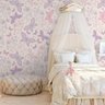 Papel De Parede Bebê Quarto Infantil Menina Borboletas N3976 - 1