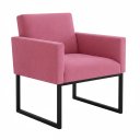 Ver imagem 3 de Poltrona Decorativa Reforçada para Recepção e Estética Rose