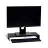SUPORTE PARA MONITOR TECLADO ORGANIZADOR PARA ESCRITORIO HOME OFFICE PRETO - 2