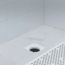 Ver imagem 4 de Ralo Oculto 15x15cm Astra Quadrado Branco Anti-Inseto Invisível para Banheiro Invisível