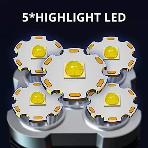 Ver imagem 3 de Lanterna 5 Leds Cob Lt-8935 Recarregável
