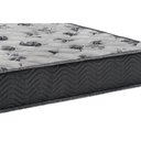 Ver imagem 3 de Cama Box Baú Queen: Colchão Ortopédico Ortobom D33 / EP ISO 100 Ultra Firme + Base CRC Suede