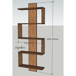 Nicho Suspensa Estante Parede Nicho Branco Cozinha Escritorio Sala Quarto Infantil - 2