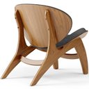 Ver imagem 4 de Poltrona Decorativa Orgânica Sala Living Kadosh L02 Linho Cinza Escuro