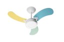 Ver imagem 1 de Ventilador Teto New LED Colors 3 Pás Masculino 110 V 130 W