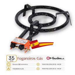 Fogareiro Paellero a Gás Modelo 350 Garcima - 2