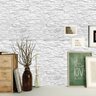 Papel de Parede Pedra Canjiquinha Branca Lavável - 2