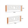 Beliche Infantil Solteiro Star com Cama Auxiliar Branco com Mel - Divaloto Móveis - 5