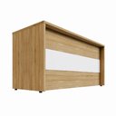 Ver imagem 2 de Balcão de Atendimento Reto 150 cm Recepção Baixo F5 Office
