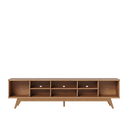 Ver imagem 3 de Rack Bancada Fortaleza 4 Portas Ripadas e Pés Retrô Feijó - Colibri