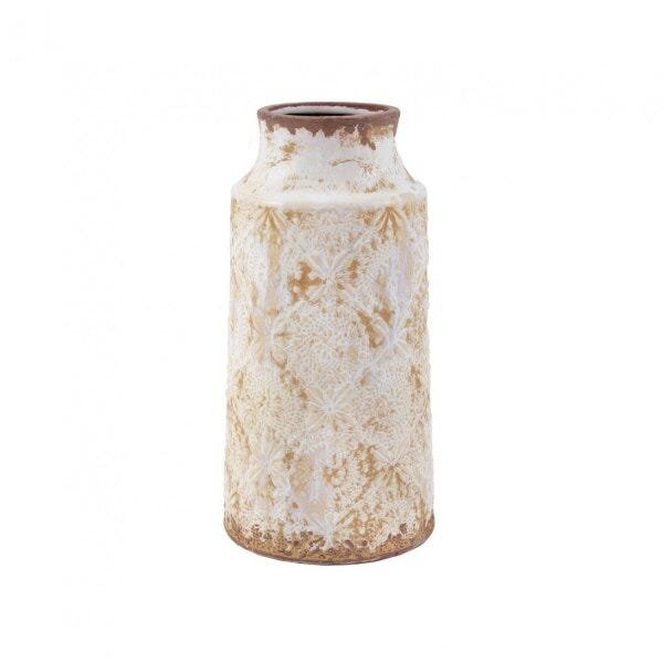 Vaso Decorativo em Cerâmica 20,5cmx10,5cm Mart Collection - 1