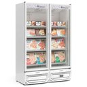 Ver imagem 1 de Freezer Expositor Vertical 2 Portas GCVC950EL Branco Gelopar 220V