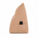 Ver imagem 5 de Almofada Decorativa Cabeceira Bella Encosto Apoio de Lombar 190cm King Suede Bege - Monari Design