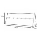 Ver imagem 3 de Almofada Decorativa Cabeceira Bella Encosto Apoio de Lombar 190cm King Suede Bege - Monari Design