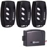 3 Controle Motor Portão 3 Canais + 1 Tx Car Farol Alto Carro Moto Garen Rcg Ppa Seg 433,92mhz Code L - 1