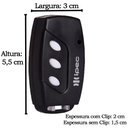 Ver imagem 2 de 3 Controle Motor Portão 3 Canais + 1 Tx Car Farol Alto Carro Moto Garen Rcg Ppa Seg 433,92mhz Code L