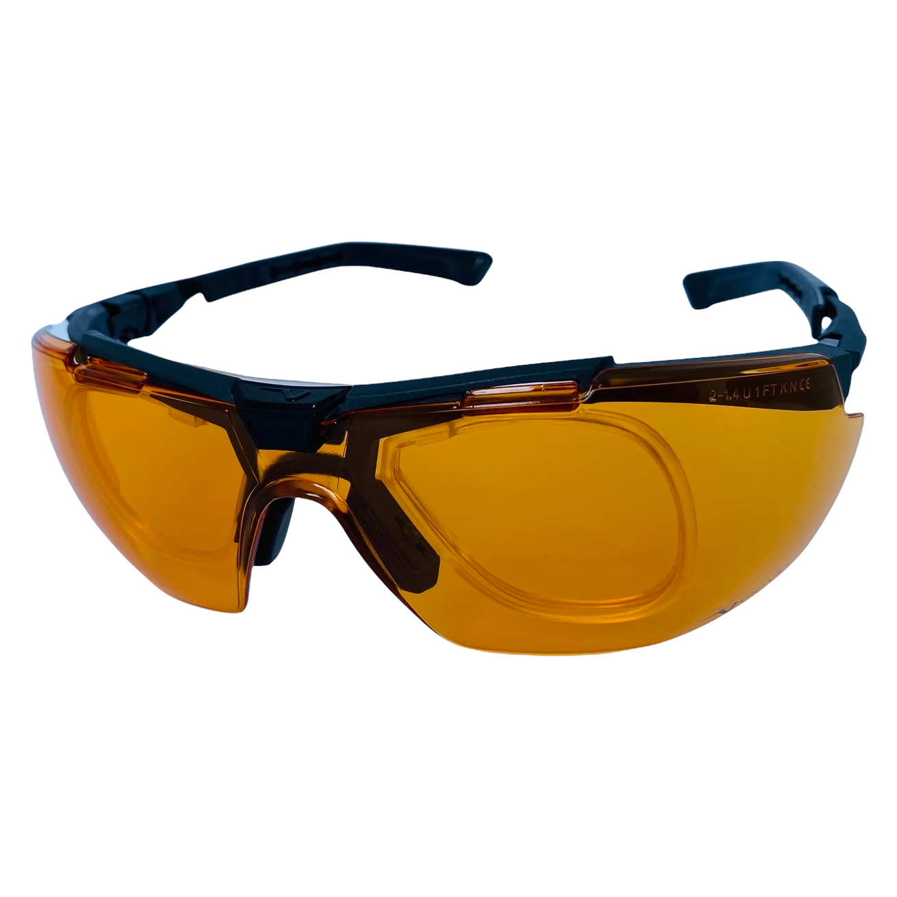 Óculos Segurança Ideal Para Airsoft Proteção Balistica Laranja Para Graduar - 1
