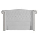 Ver imagem 5 de Cabeceira Cama Box King 195cm Provença P02 Bouclé Branco - Mpozenato