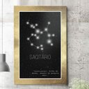 Ver imagem 1 de Placa Decorativa Signo Constelação Sagitário-30X45Cm