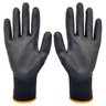 Luva de Segurança Tátil Black Smart 12 Pares Volk do Brasil 103128207 P - 103128207x12 - 2