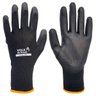 Luva de Segurança Tátil Black Smart 12 Pares Volk do Brasil 103128207 P - 103128207x12 - 3