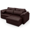 Ver mais imagens de Sofá Retrátil para Sala de Estar 2 Lugares 175cm Riza S03 Couro Caramelo - Lyam Decor