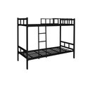 Ver imagem 1 de Beliche Inteira de Ferro Solteiro Preto, 2 Pessoas