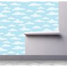 Papel de parede céu nuvens quarto infantil nuvem A06 - 2
