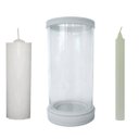 Ver imagem 5 de Porta Vela Vidro e Mármore G + Vela 7 Dias