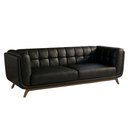 Ver imagem 1 de Sofa Living 2 Lugares Bellare 180 cm Pes Madeira Courino Tcs 724 Moll