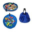 Ver imagem 2 de Tapete Organizador Brinquedo Infantil Saco Portátil 2 em 1