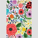 Ver imagem 2 de Quadro Flores Joaninha Tela No Chassi 63X42Cm