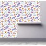 Papel de parede infantil gatinho fazendinha animais A81 - 2