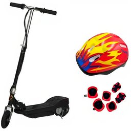 Patinete Elétrico Infantil 24V com Kit de Proteção BWPEK120W IMPORTWAY - 1