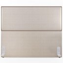 Ver imagem 3 de Cabeceira Cama Box Casal Com Tachas 160 Cm Linho Cru
